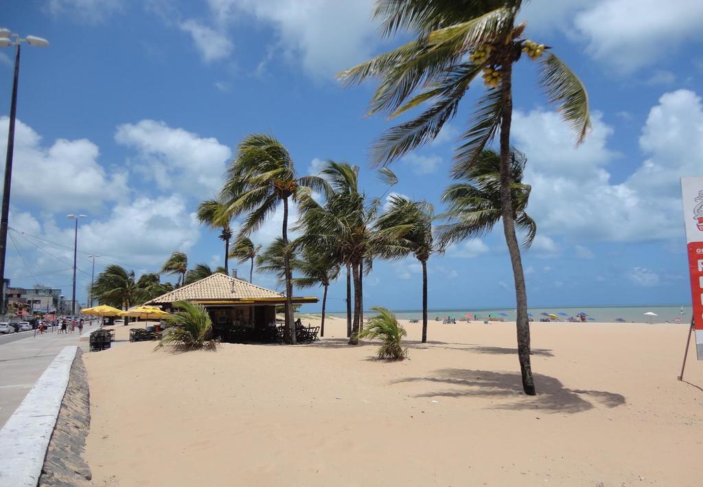 Lindo Flat - Todo Equipado - 100 M Da Praia, Vista Para O Mar - Tambau โจเอาเปสโซอา ภายนอก รูปภาพ