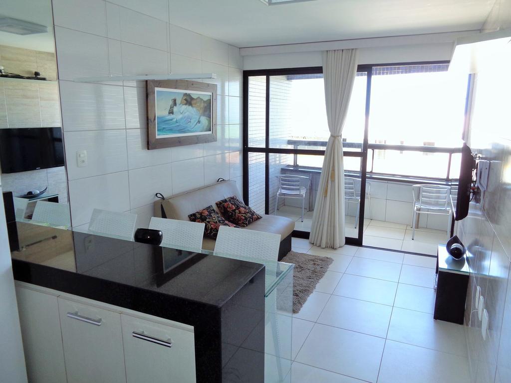 Lindo Flat - Todo Equipado - 100 M Da Praia, Vista Para O Mar - Tambau โจเอาเปสโซอา ภายนอก รูปภาพ