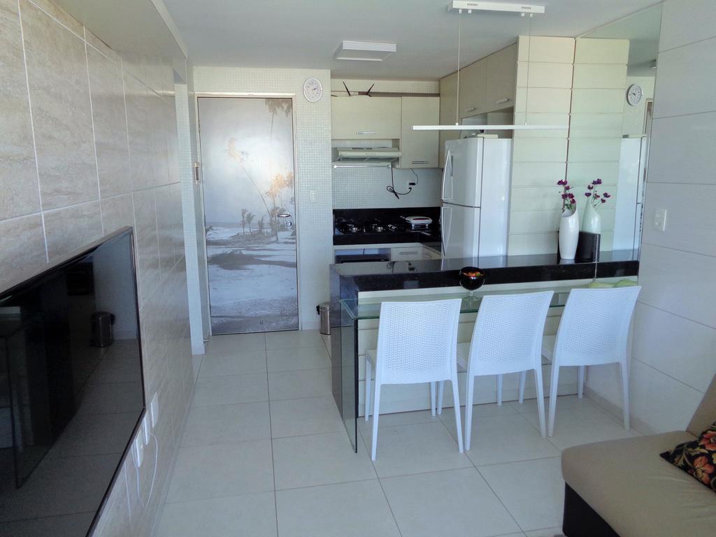 Lindo Flat - Todo Equipado - 100 M Da Praia, Vista Para O Mar - Tambau โจเอาเปสโซอา ภายนอก รูปภาพ