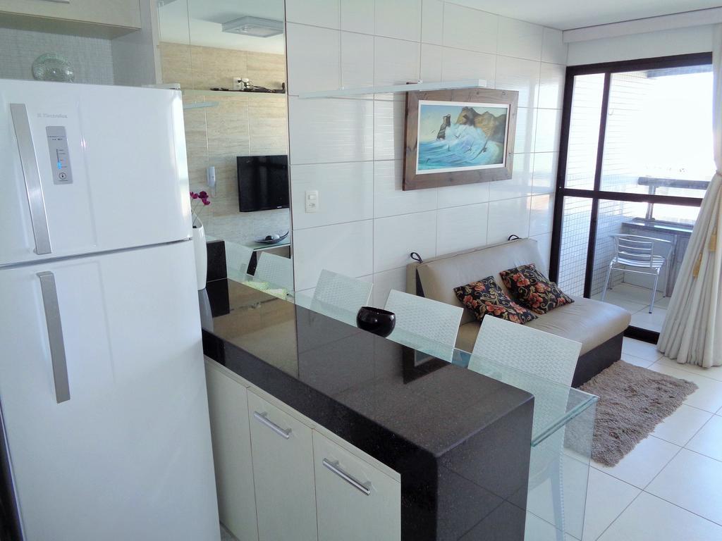 Lindo Flat - Todo Equipado - 100 M Da Praia, Vista Para O Mar - Tambau โจเอาเปสโซอา ภายนอก รูปภาพ