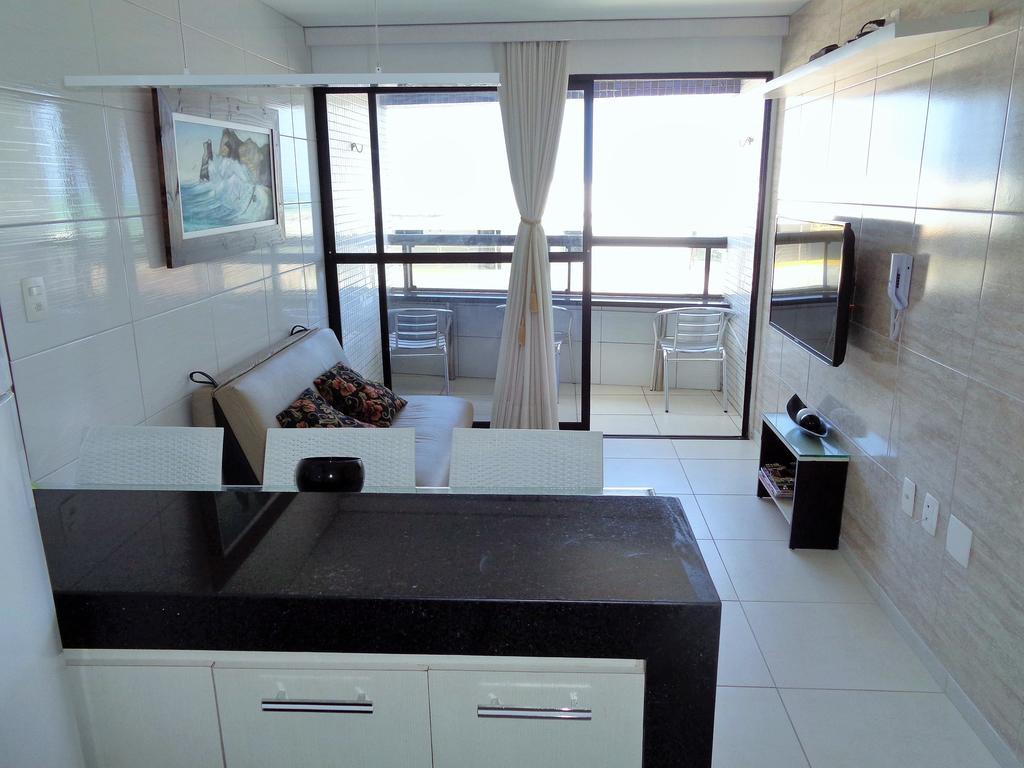 Lindo Flat - Todo Equipado - 100 M Da Praia, Vista Para O Mar - Tambau โจเอาเปสโซอา ภายนอก รูปภาพ