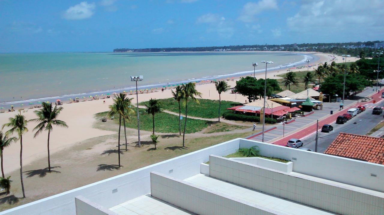 Lindo Flat - Todo Equipado - 100 M Da Praia, Vista Para O Mar - Tambau โจเอาเปสโซอา ภายนอก รูปภาพ
